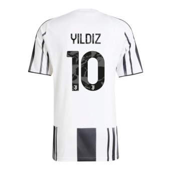 Billige Fotballdrakt Juventus Kenan Yildiz #10 Replika Hjemmedrakt 2025-26 Kortermet
